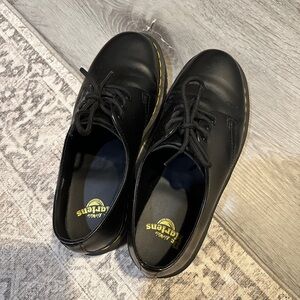 Dr. Martens Black 1461 Oxford Shoes with Bex Smooth Leather